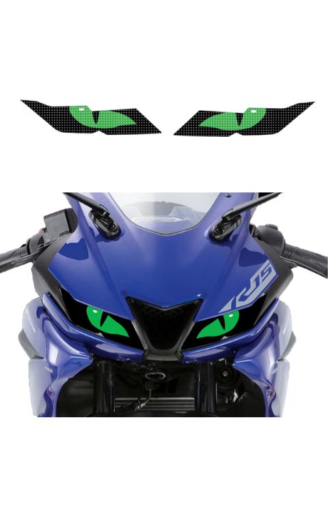 R15 V3 Headlight Sticker Eye Design